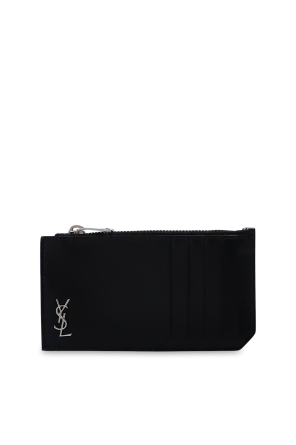 Saint Laurent Bi-fold wallet with logo | Men's | Vitkac